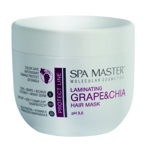 Ламінуюча маска для захисту волосся SM205 (500 мл) Spa Master Professional